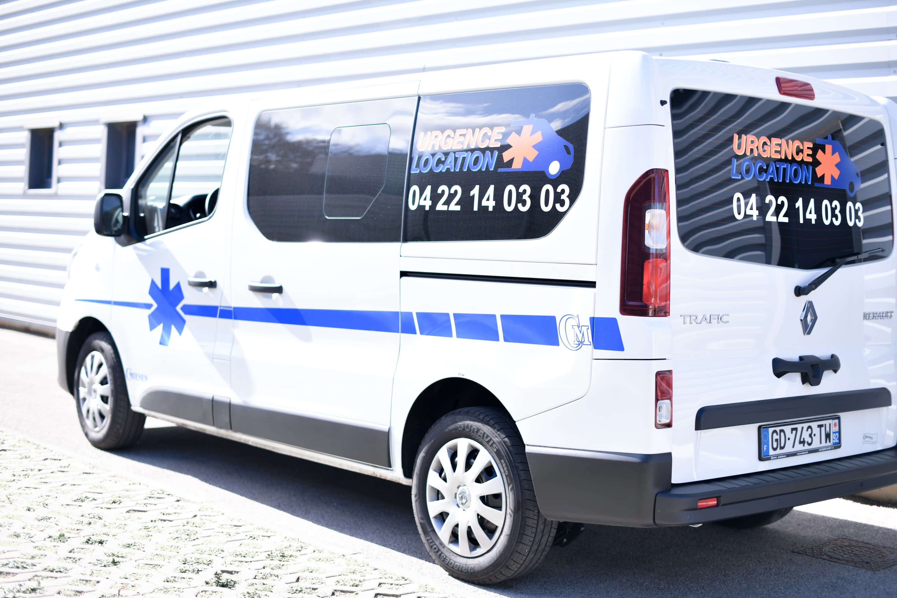 Des ambulances relais disponibles, en parfait état
